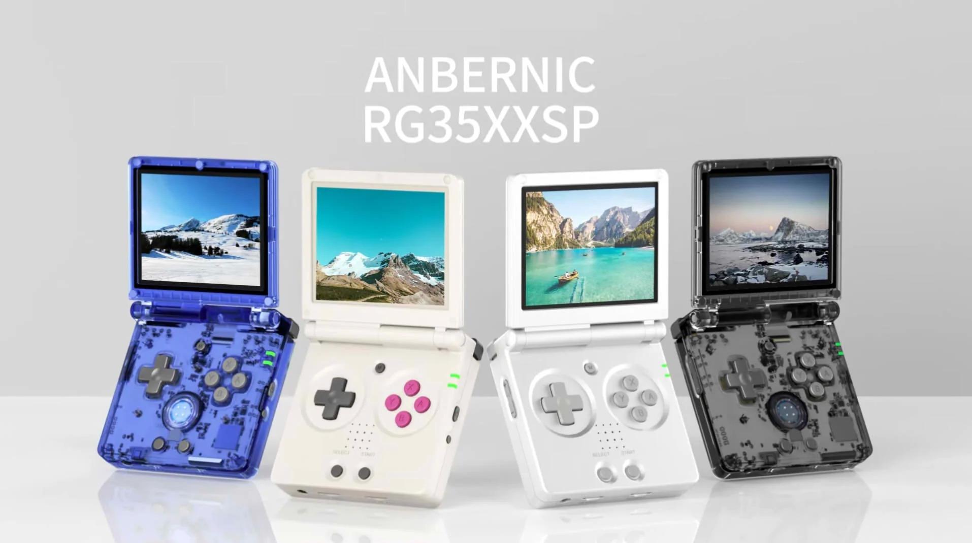 Anbernic RG35XXSP Retro Game Emulation Console with 5000 Games for $59.99 Shipped