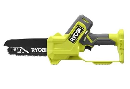 Ryobi ONE+ 18V 6 in. Battery Compact Pruning Mini Chainsaw for $74.99