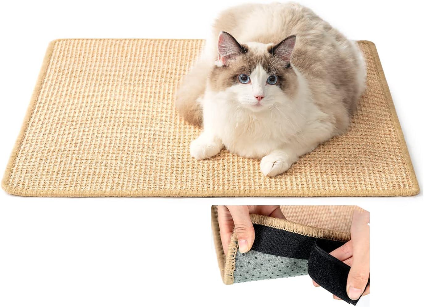 Cat Scratching Pad with Adhesive Hook Tape for $6.99