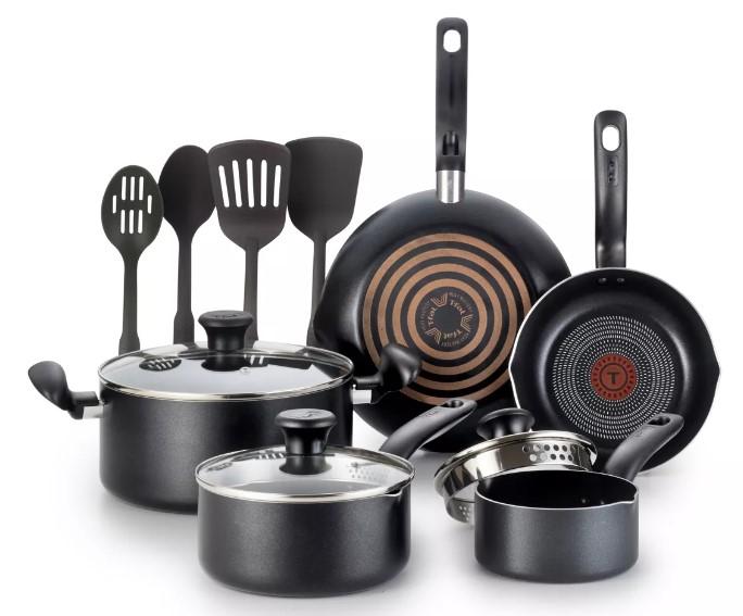 T-fal 12-Piece Simply Cook Nonstick Cookware Set for $39.99 Shipped
