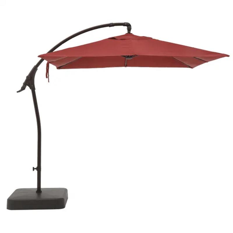 Hampton Bay Square Aluminum and Steel Patio Umbrella for $129 Shipped