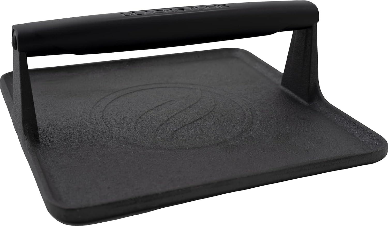 Blackstone 5554 Pre-Seasoned Signature Cast Iron Griddle Grill Press for $28.30