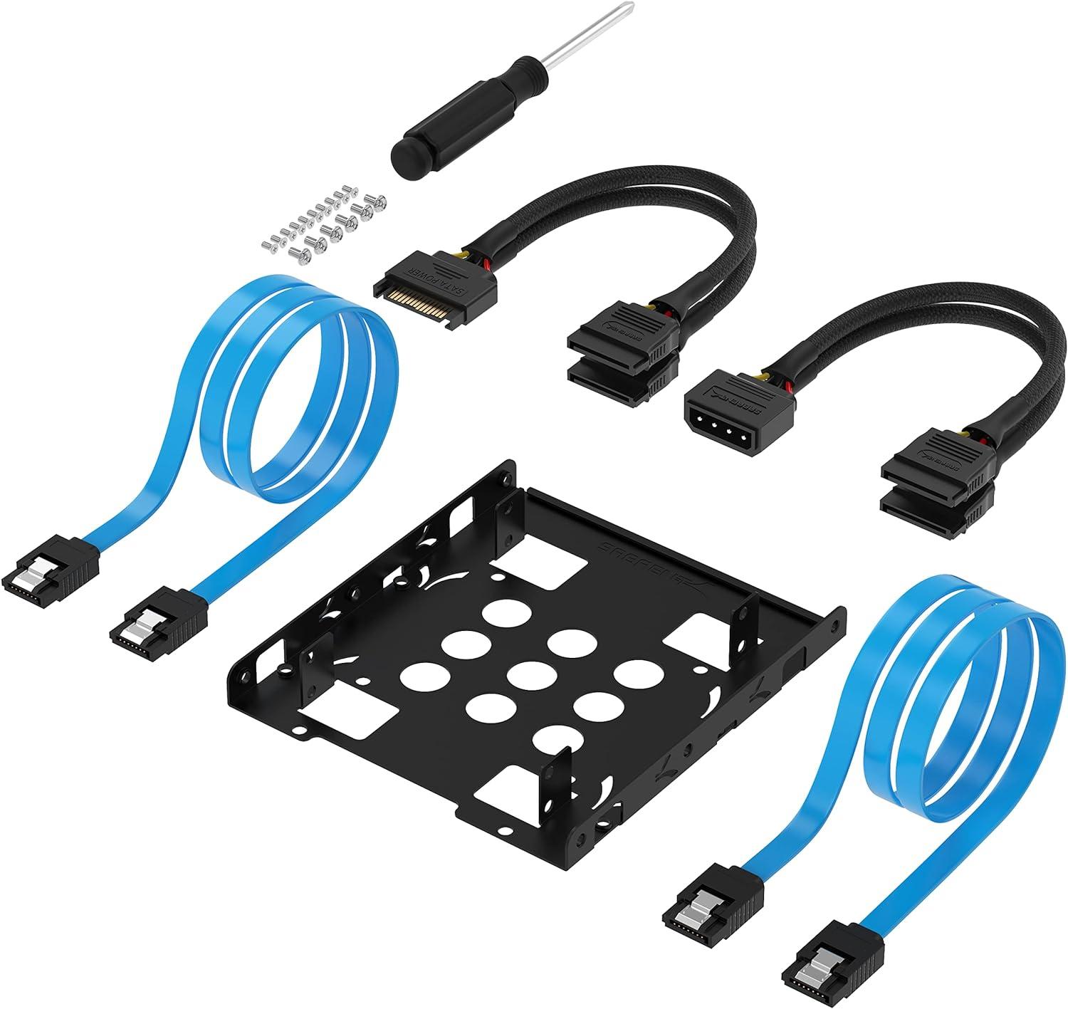 Sabrent 3.5in to SSD Internal Hard Drive Mounting Kit for $6.98