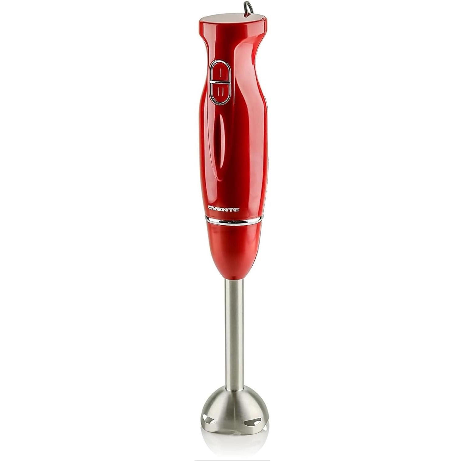 Ovente Electric Immersion Hand Blender 300W 2 Mixing Speed for $11.69