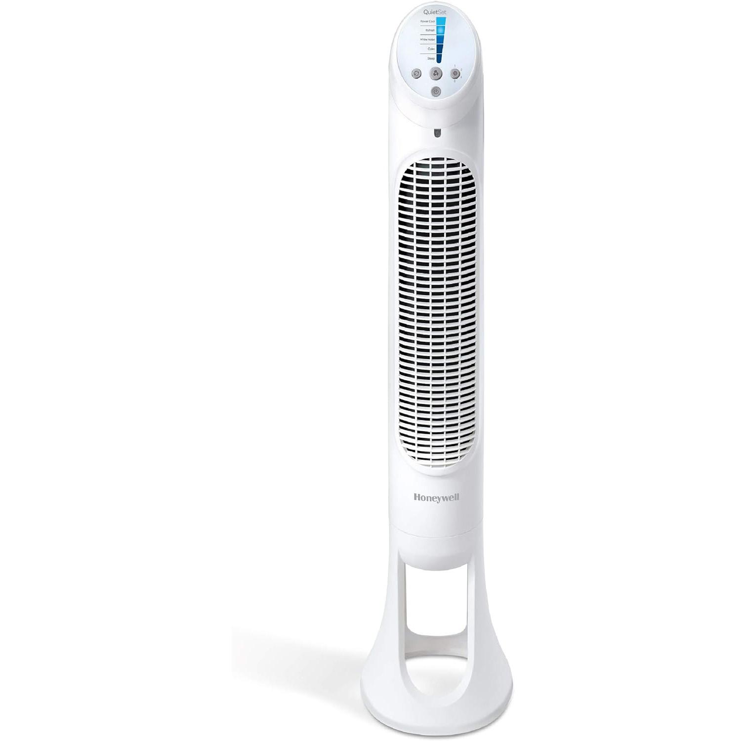 Honeywell Quiet Set 5-Speed Oscillating Tower Fan for $45.59 Shipped