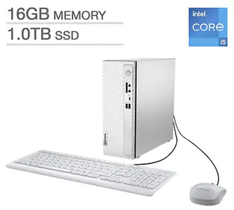 Lenovo IdeaCentre 3i i5 16GB 1TB Desktop Computer for $399.99