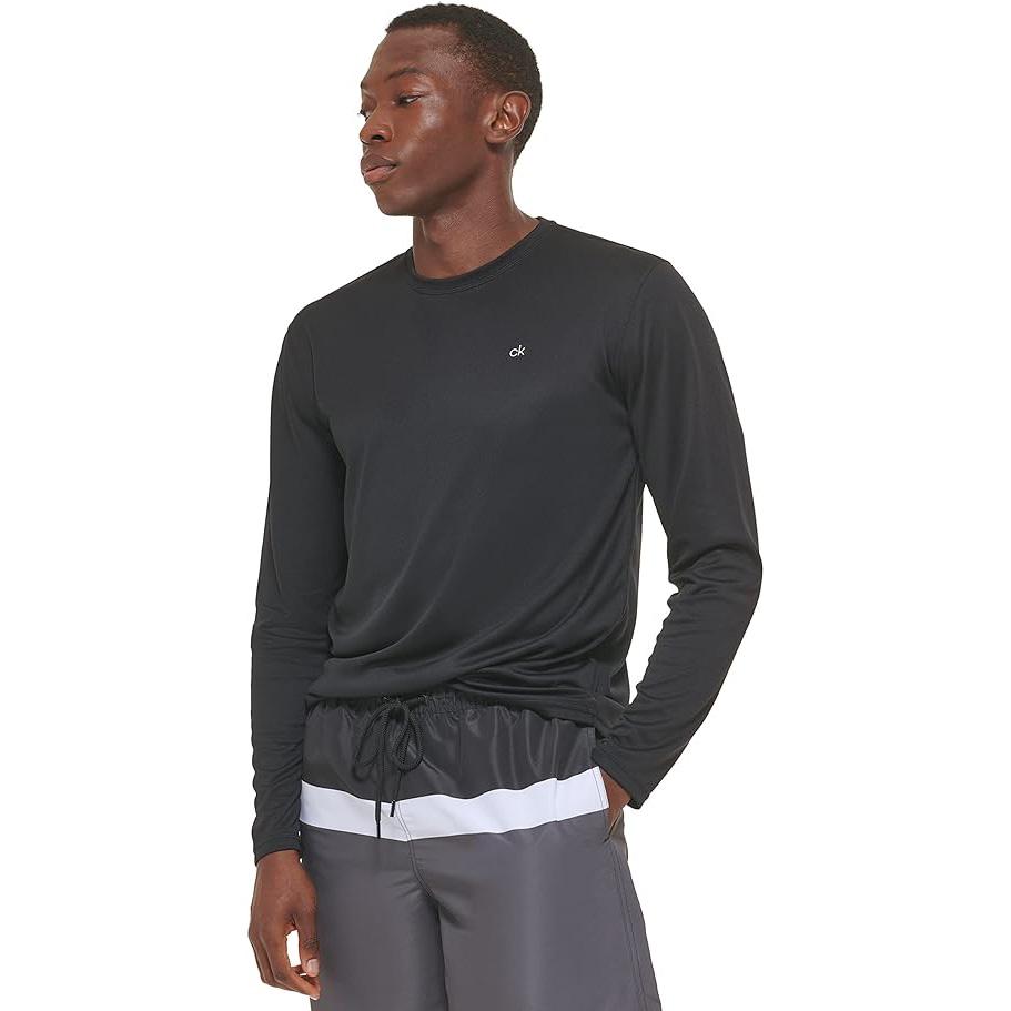 Calvin Klein Mens Light Weight Quick Dry Long Sleeve for $9.97