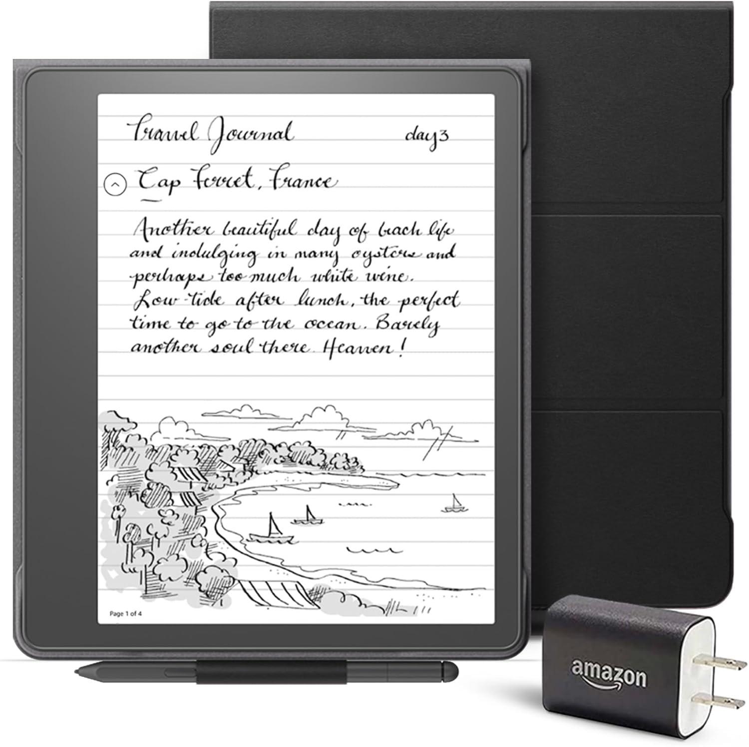 Kindle Scribe Essentials Bundle including Kindle Scribe for $324 Shipped