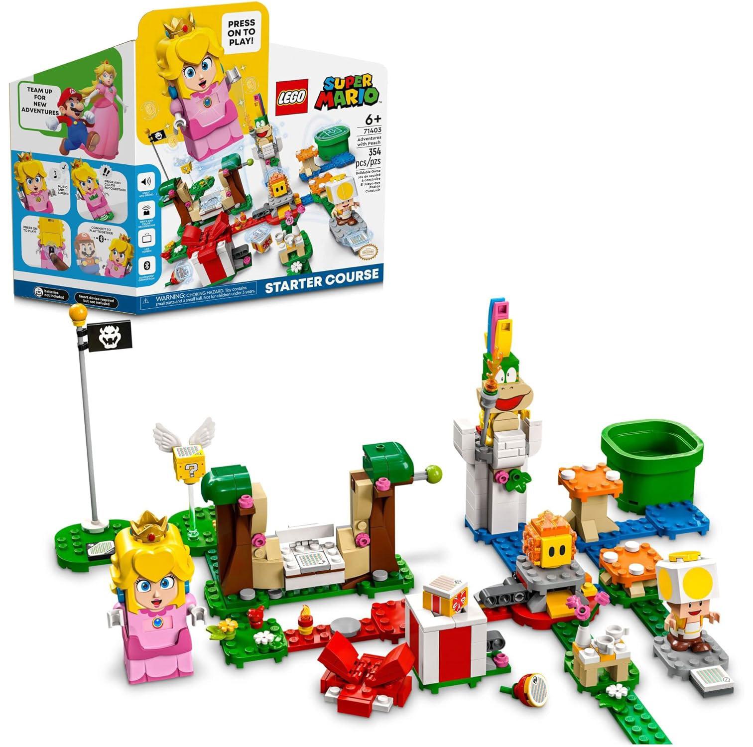Lego Super Mario Adventures with Peach Starter Course 71403 for $35 Shipped