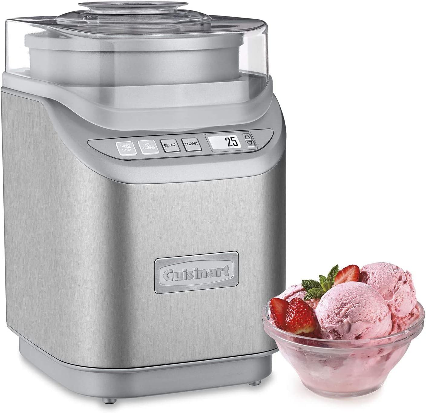 Cuisinart Ice Cream Maker 2Q Machine Refurb for $99.95 Shipped