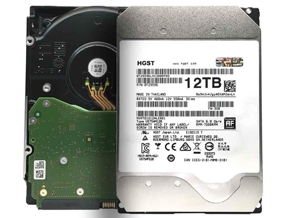 12TB HGST Ultrastar DC HC520 SATA Refurbished Hard Drive HDD for $74.99 Shipped