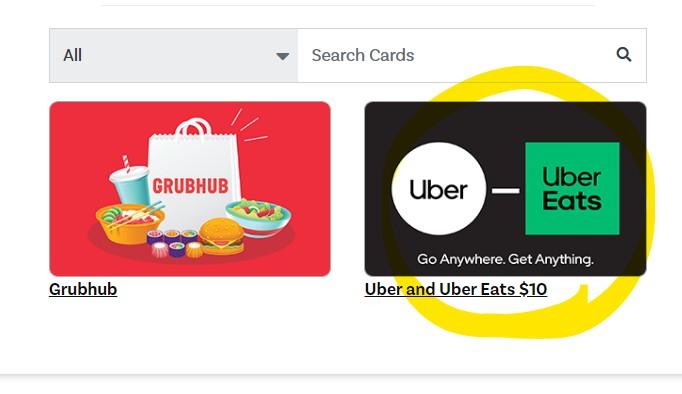 Free $10 UberEats or GrubHub Gift Card for Xfinity Subscribers