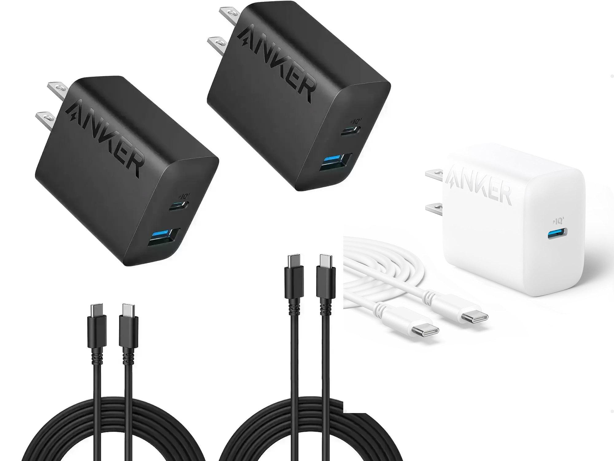 Anker 20W USB-C + USB-A 2 Pack + Anker 20w USBC Charger for $12.99 Shipped