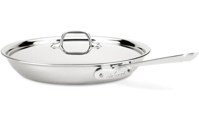 All-Clad D3 Tri-Ply Stainless Steel Cookware Fry Pan for $79.96 Shipped