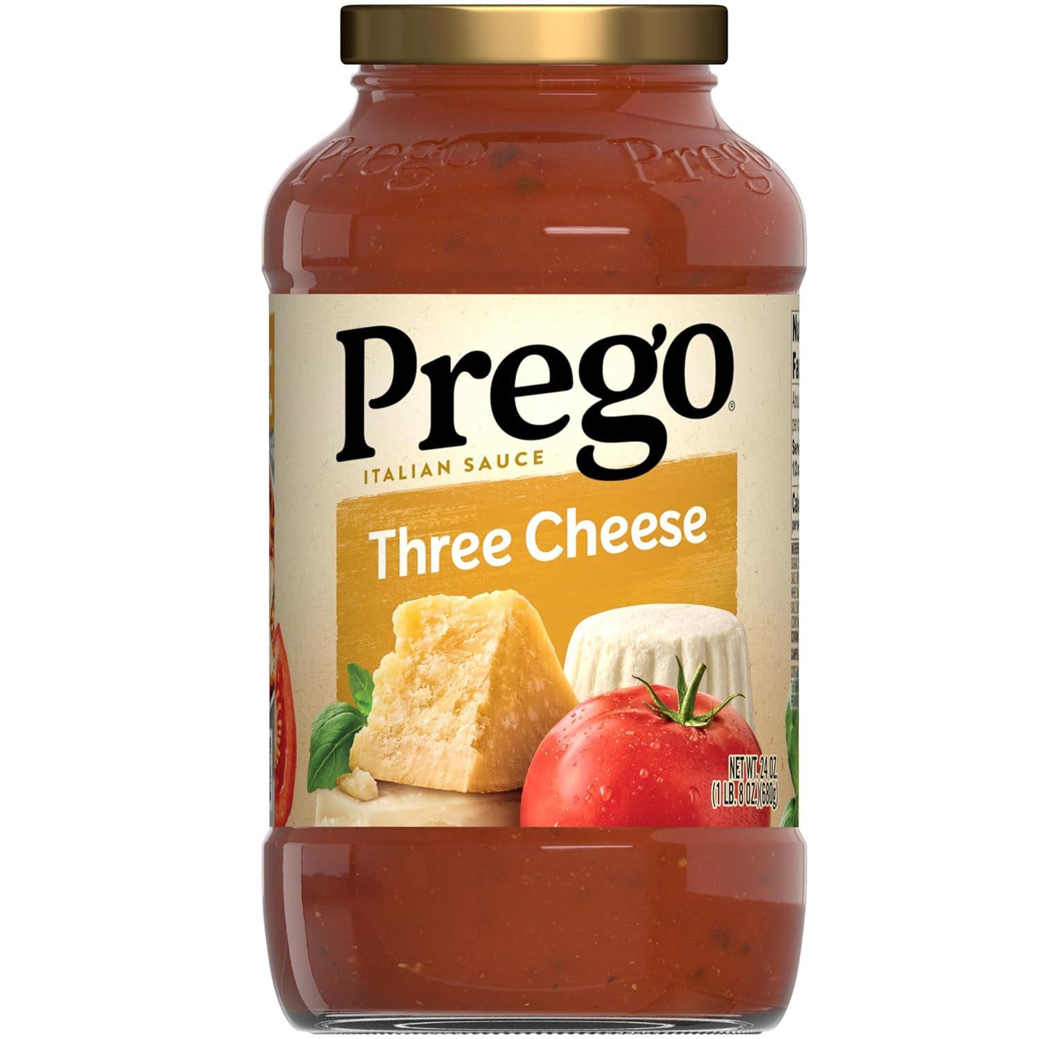 Prego Three Cheese Pasta Sauce for $1.65