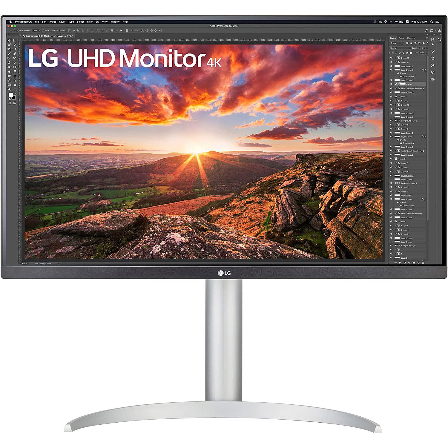 27in LG 27UP650-W 4K UHD 60Hz 5ms HDR IPS FreeSync Monitor for $219 Shipped