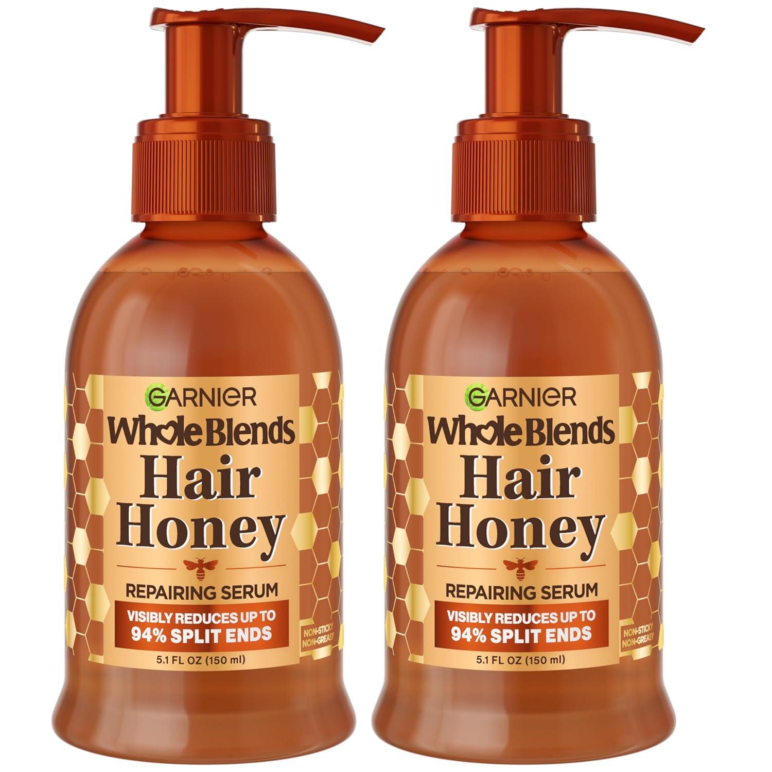 Garnier Whole Blends Honey Treasures Hair Honey Repairing Serum 2 Pack for $8.98