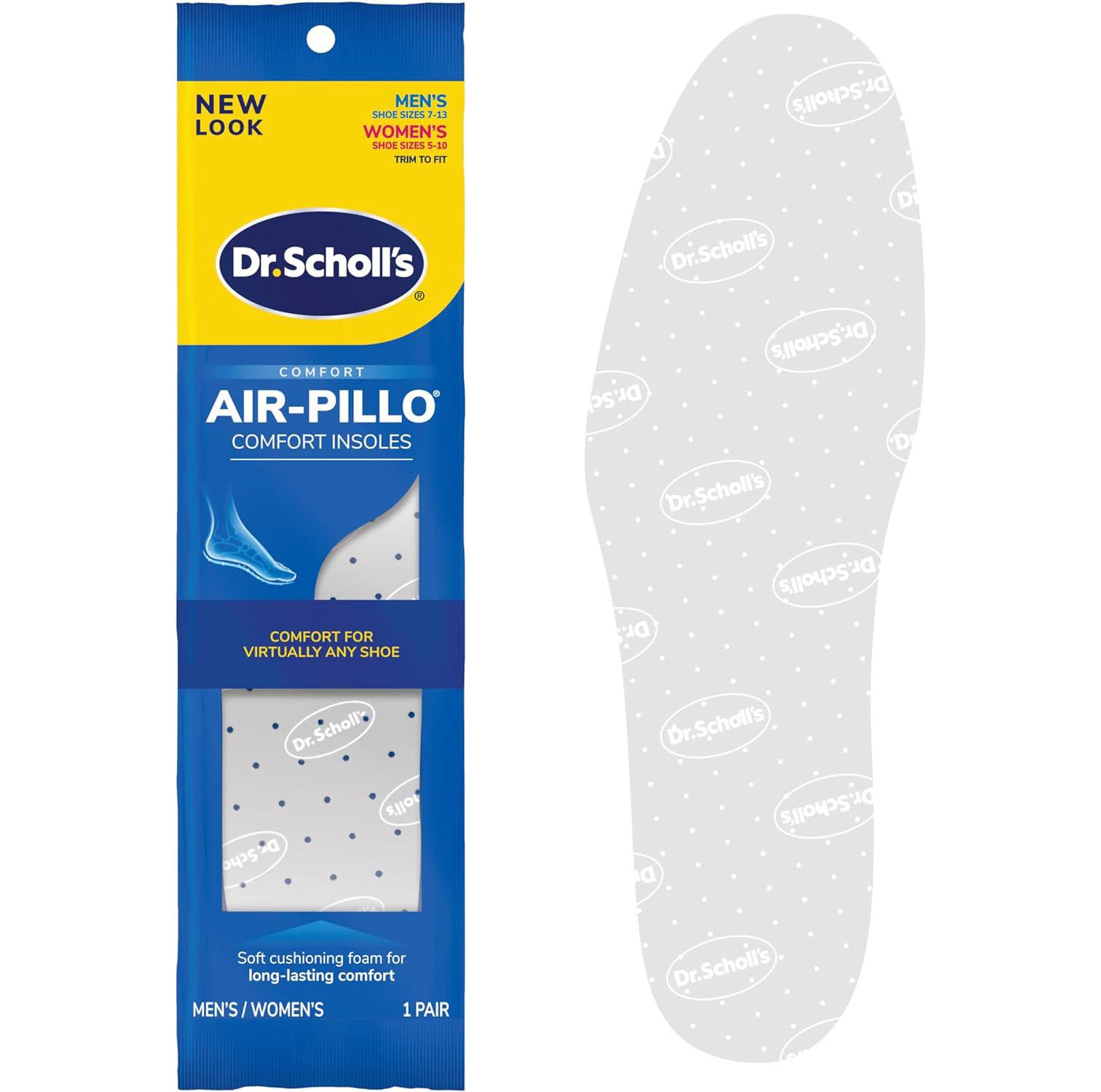 Dr Scholls Air-Pillo Insoles Ultra Soft Cushioning for $2.09