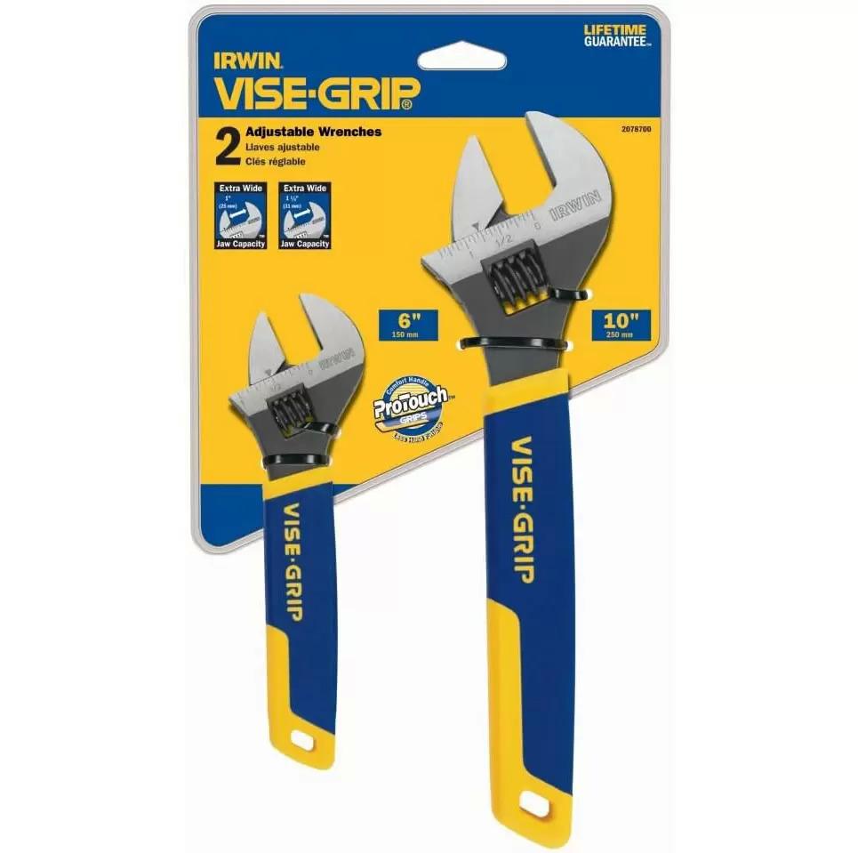 Irwin Vise-Grip SAE Adjustable Crescent Wrench Set for $19.98