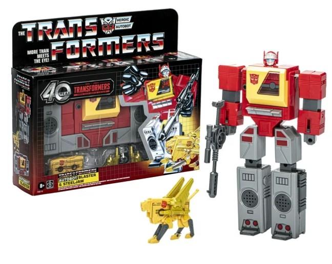 Transformers Retro 40th Anniversary Autobot Blaster Action Figure for $20