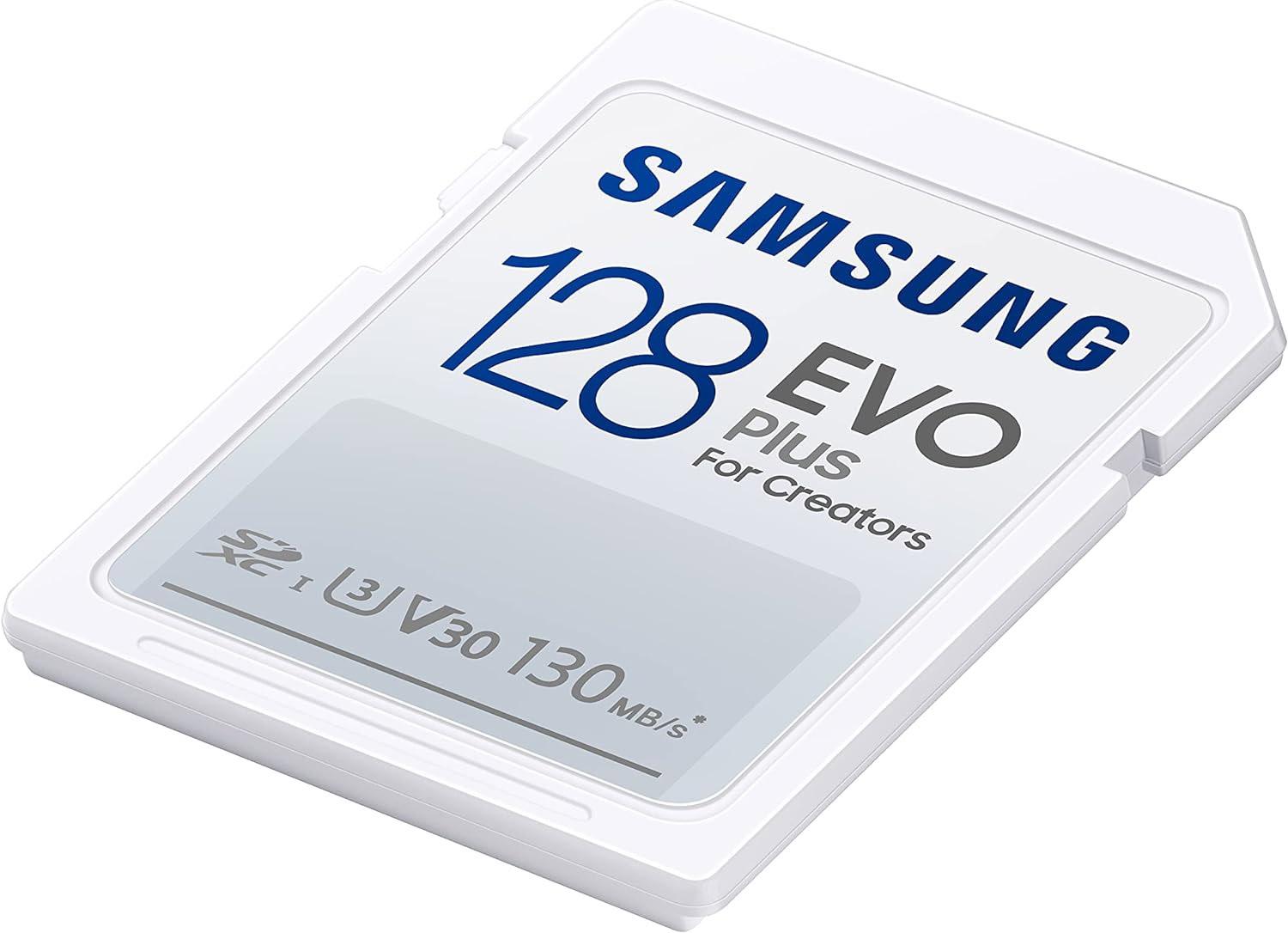 128GB Samsung EVO Plus SDXC U3 Memory Card for $9.99