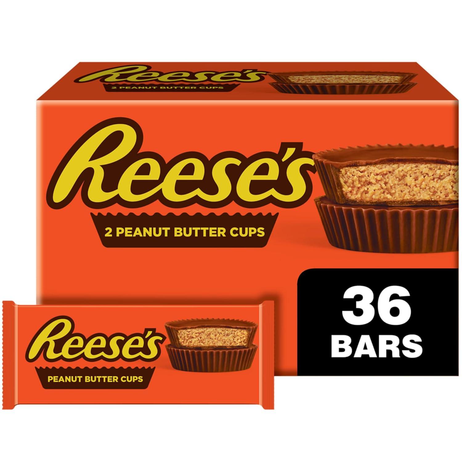 Reeses Milk Chocolate Peanut Butter Cups 72 Pack for $33.68 Shipped