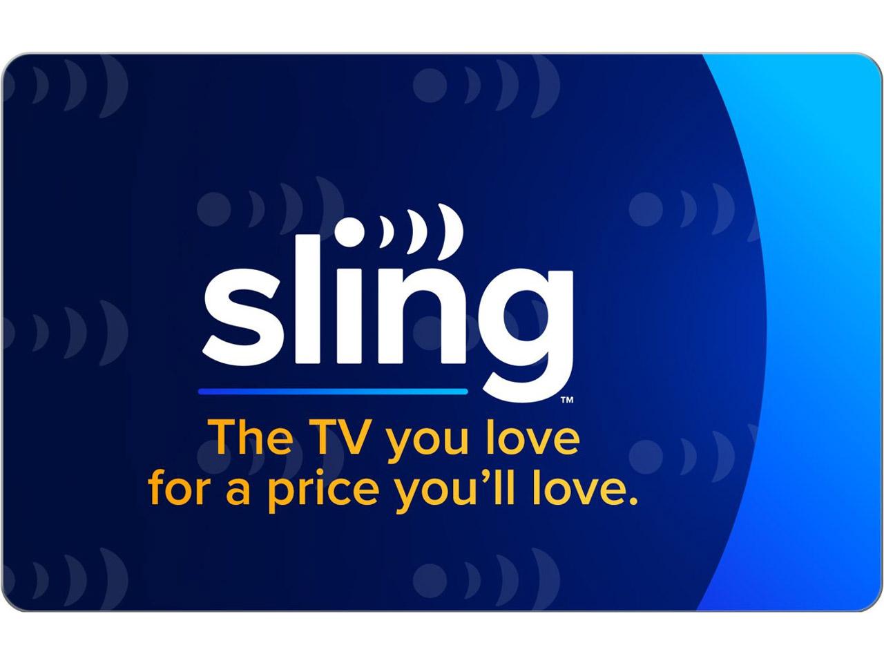 Sling TV Discounted Gift Card for 15% Off