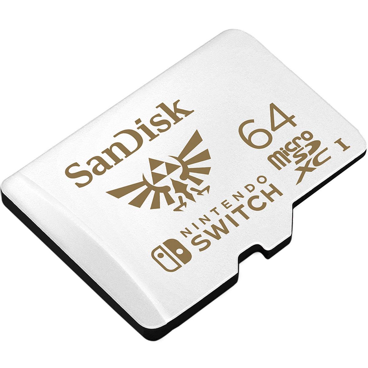 64GB SanDisk UHS-I microSDXC Memory Card for the Nintendo Switch for $8 Shipped