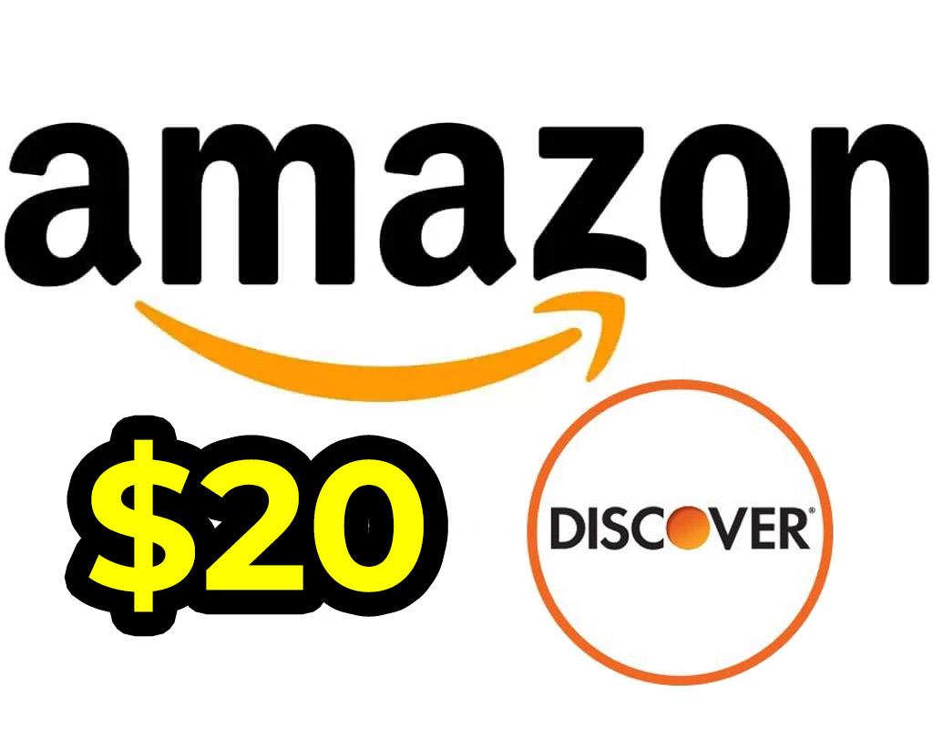 Get $20 Amazon Credit for Using a DiscoverCard