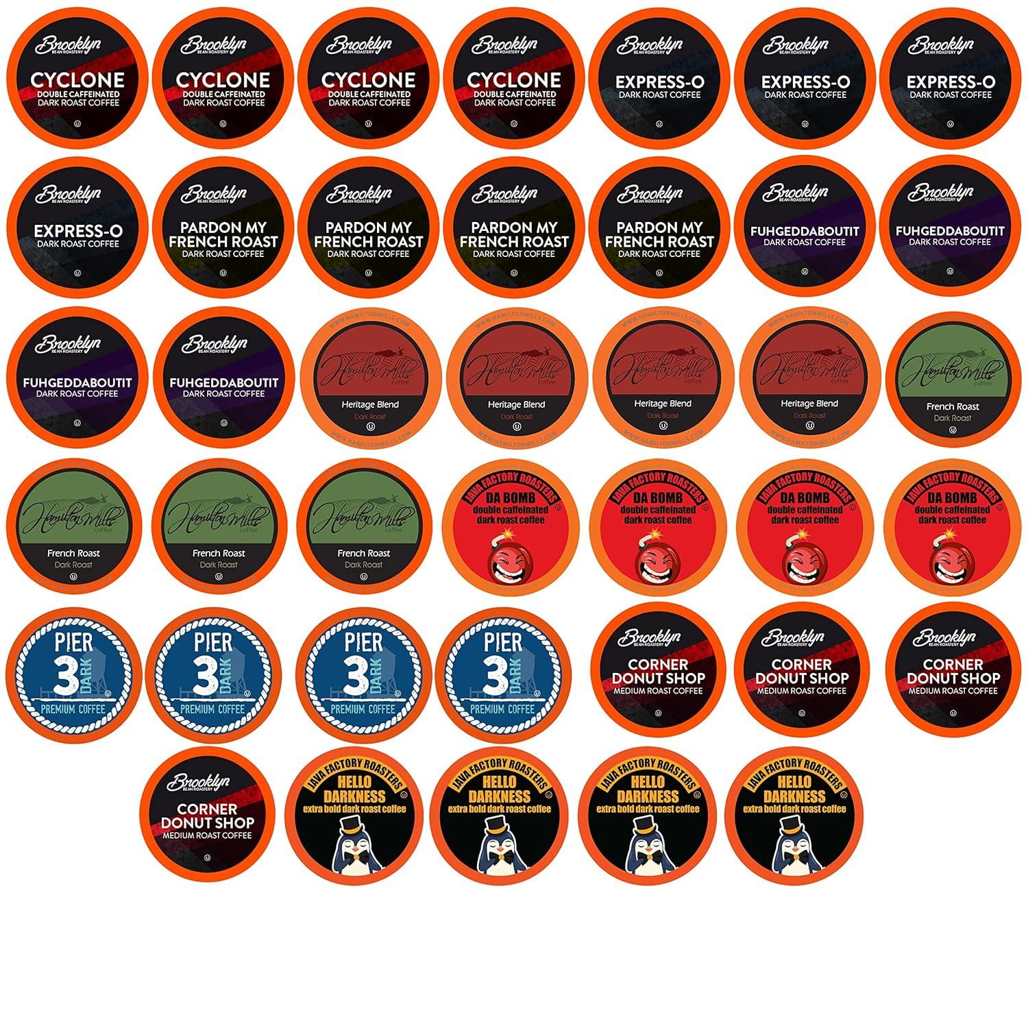 Keurig K-Cup Two Rivers Coffee Bold and Dark Roast Coffee Pods 40 Pack for $12.68