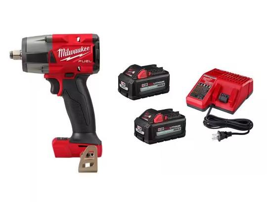 Milwaukee M18 FUEL Gen-2 18V Lithium-Ion Mid Torque Impact Wrench for $249 Shipped