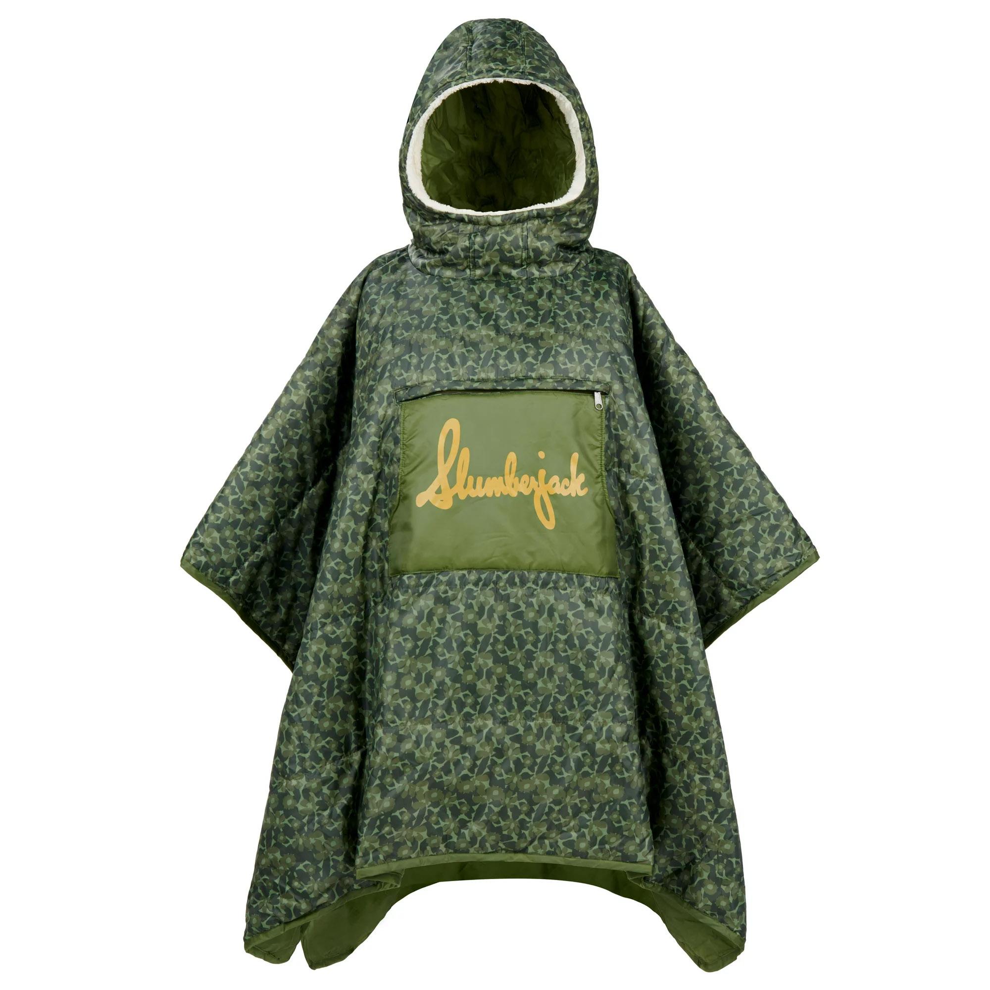 Slumberjack Western Woods Insulated Hooded Poncho for $16.01