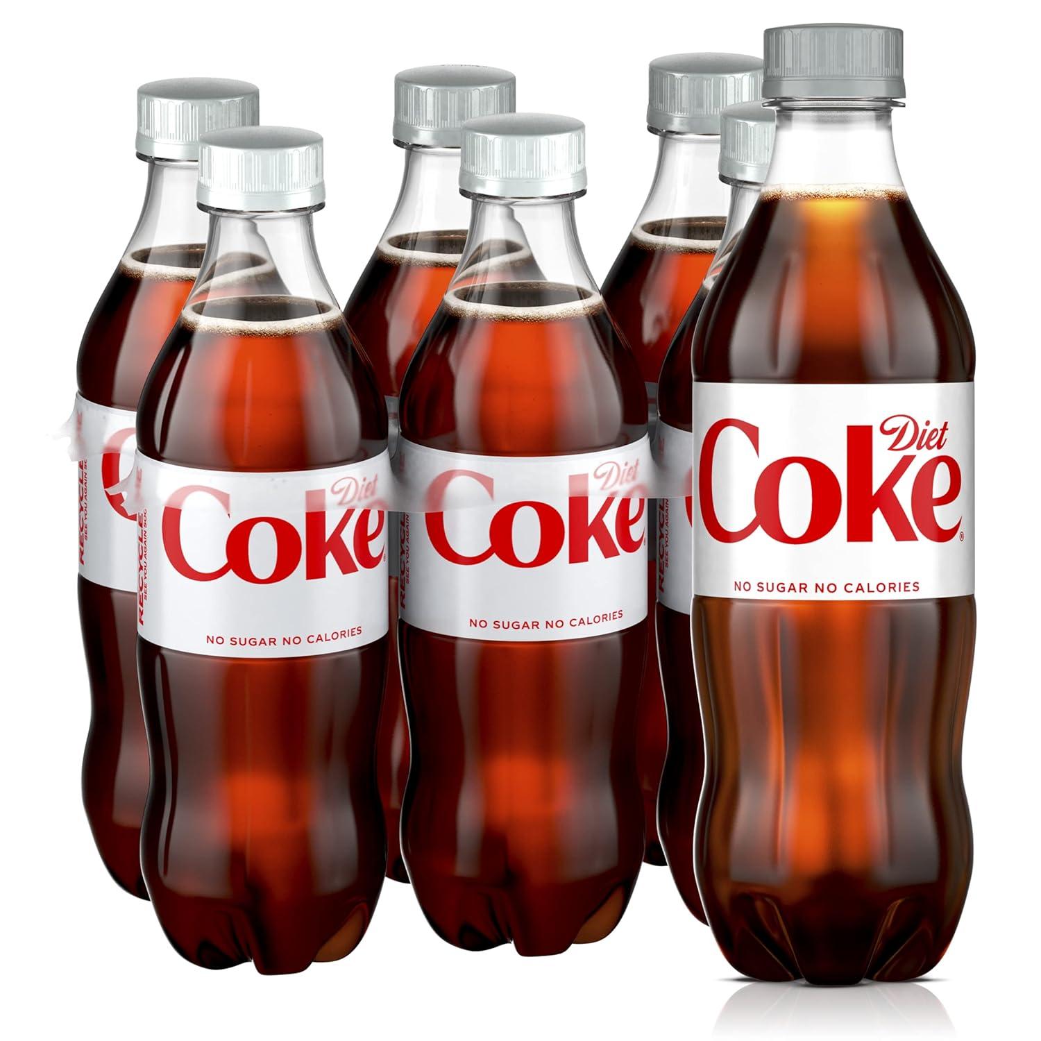 Diet Coke 16.9oz 6 Pack for $2.59