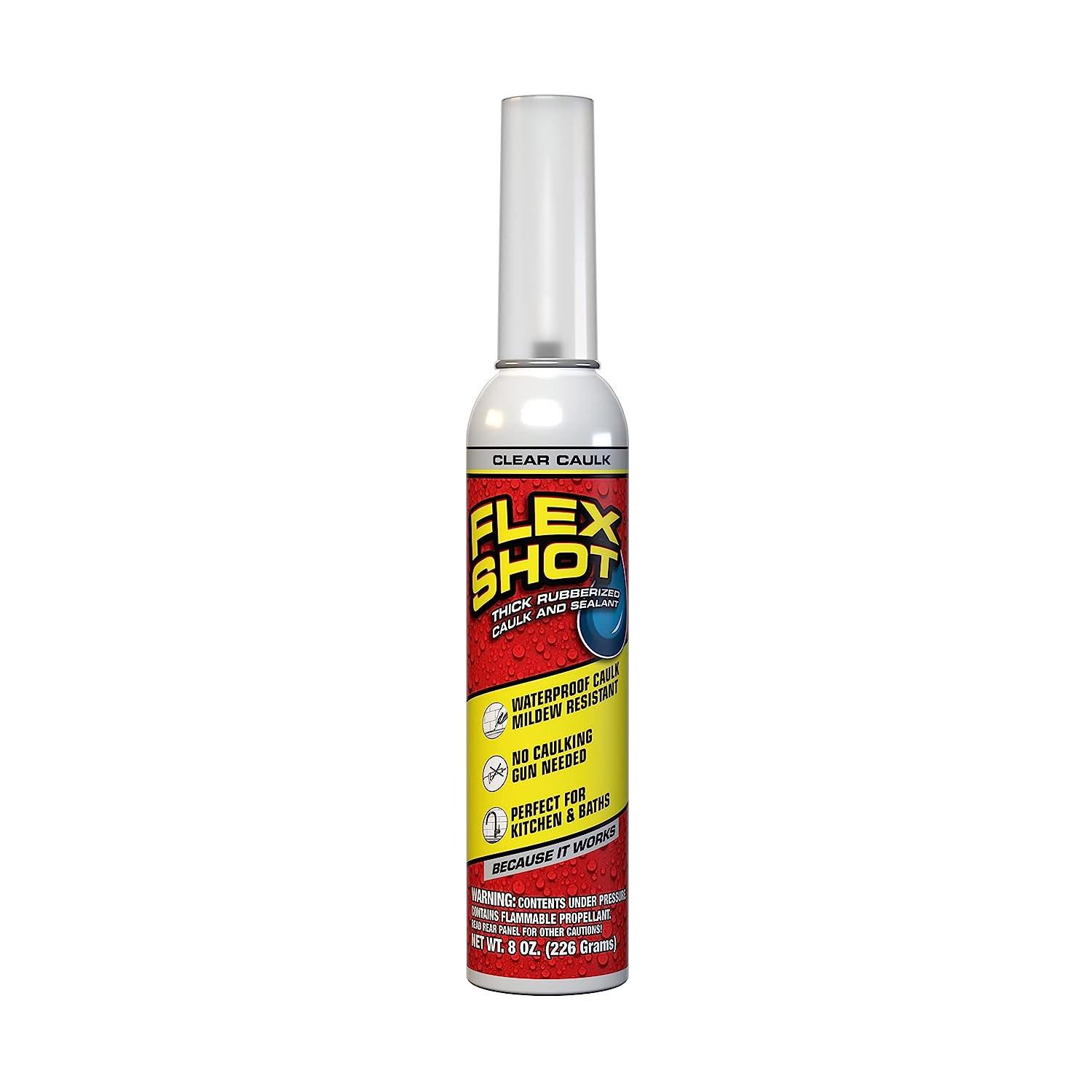 Flex Shot Rubber Adhesive Sealant Caulk for $7.50 Shipped