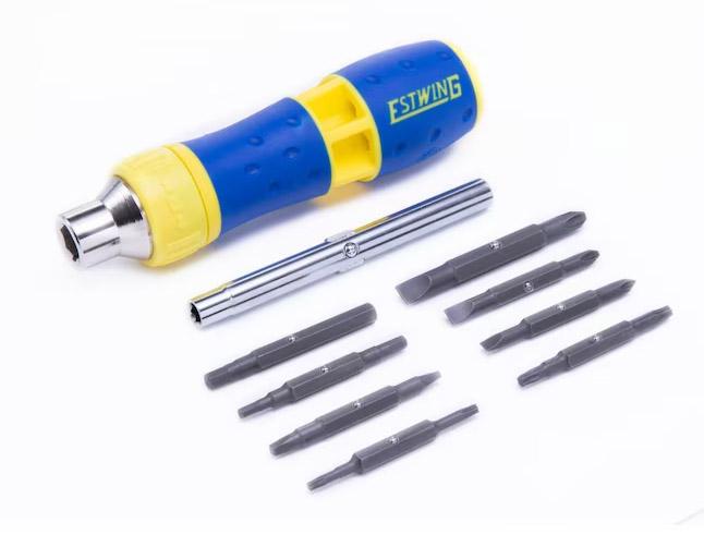 Estwing Reversible Ratcheting Multi-tool Screwdriver Bit Set for $4.98