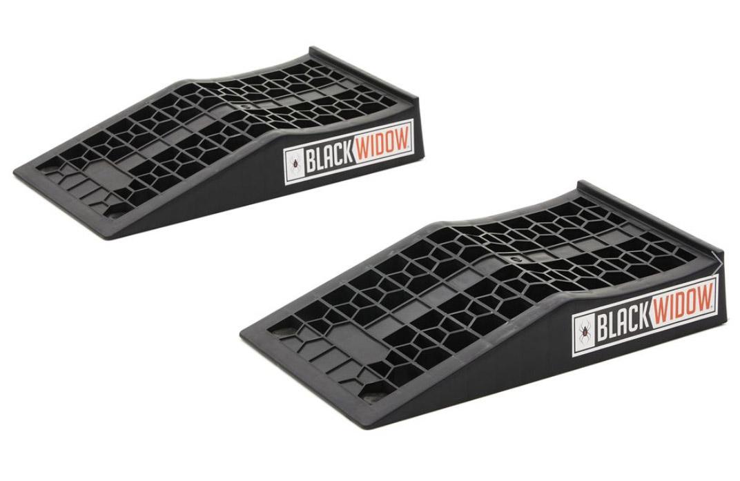 Black Widow Plastic Low Profile Car Ramps for $23.99 Shipped