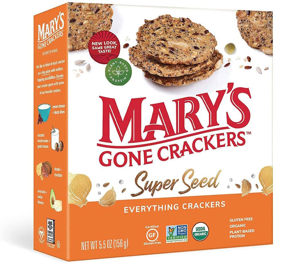 Marys Gone Crackers Super Seed Organic Crackers for $2.99