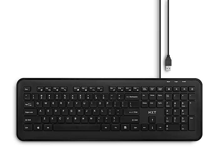 NXT Technologies Wired Computer Keyboard for $2