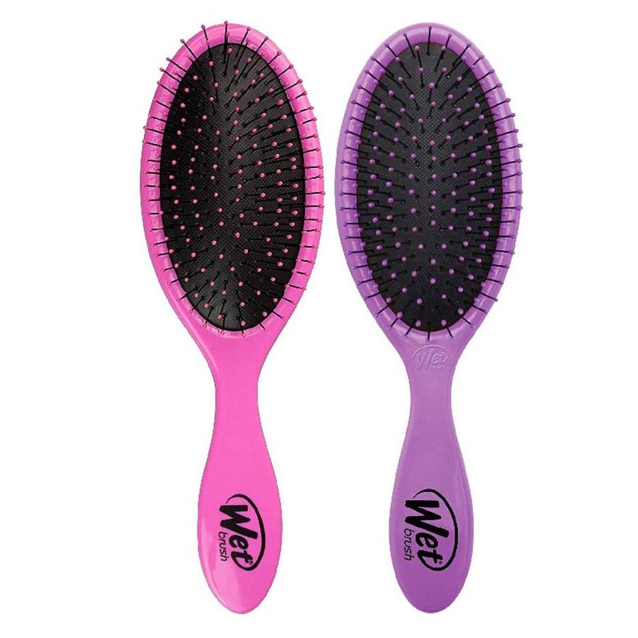 Wet Brush Original Detangler Hair Brush 2 Pack for $7.33