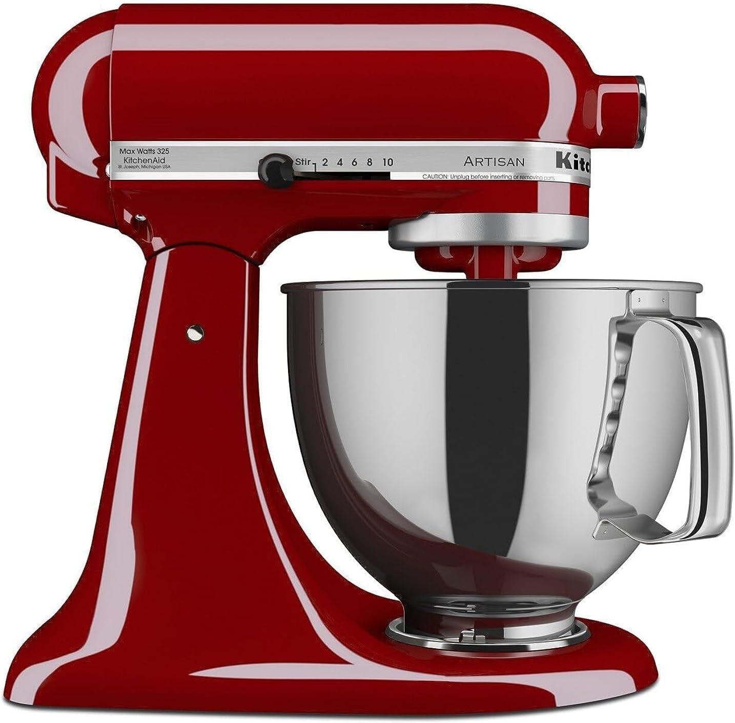 KitchenAid 5-Quart Artisan Series Tilt-Head Stand Mixer Red for $249.99 Shipped