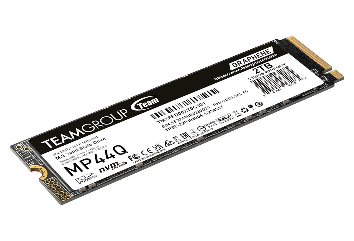 2TB Teamgroup MP44Q QLC Gen 4x4 M2 2280 PCIe SSD for $104.99 Shipped