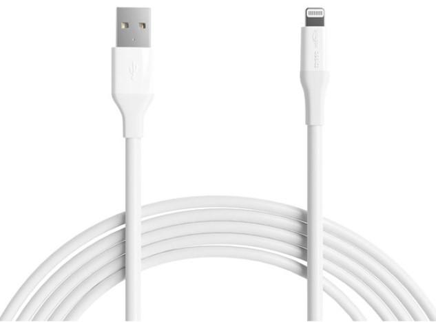 Apple iPhone AmazonBasics USB-A to Lightning ABS MFi Charging Cable for $3.99