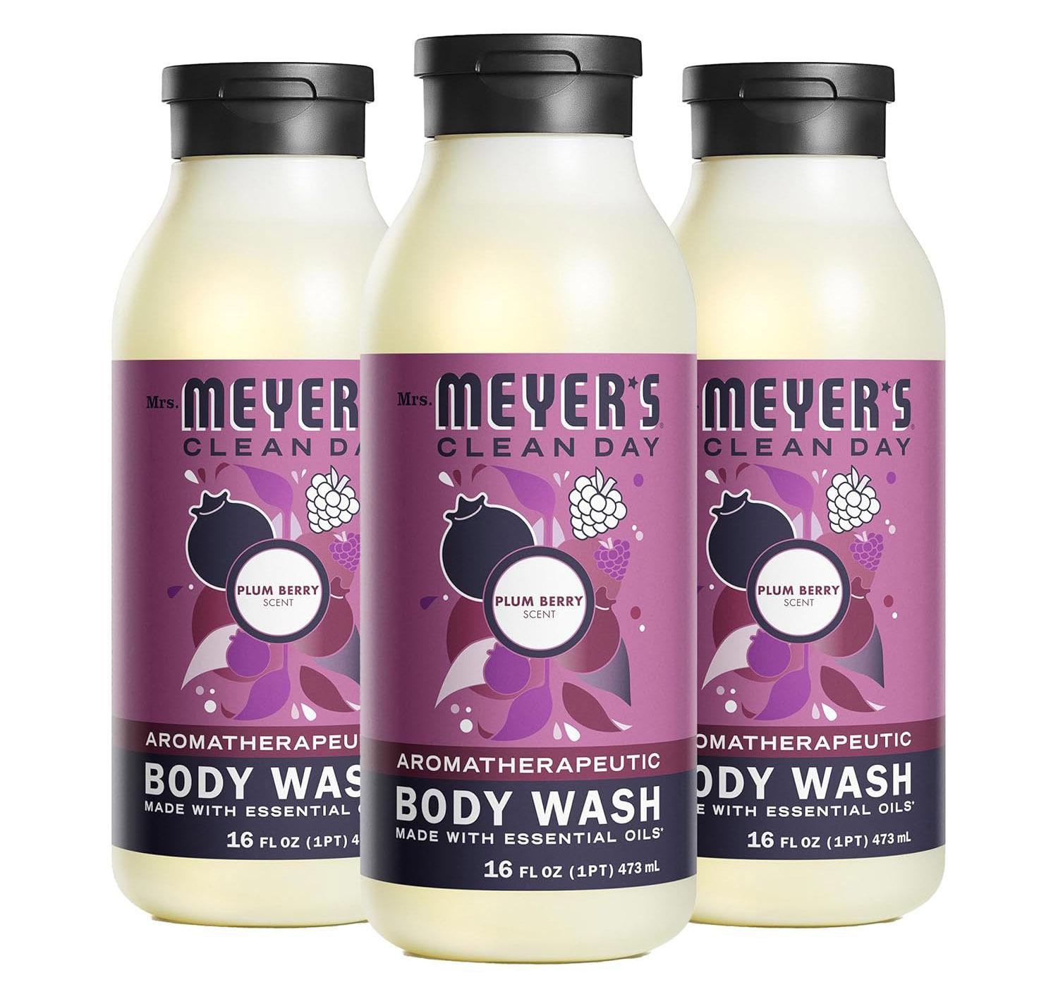 Mrs Meyers Clean Day Moisturizing Body Wash 3 Pack for $11.76