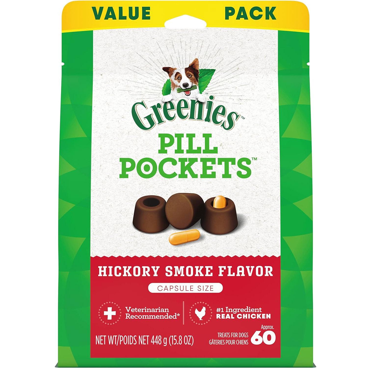 Greenies Pill Pockets for Dogs 60 Pack for $8.14