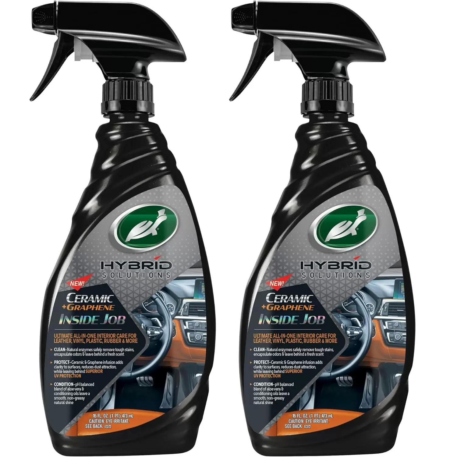 Turtle Wax 53787 Hybrid Solutions Ceramic Car Interior Cleaner 2 Pack for $14.98