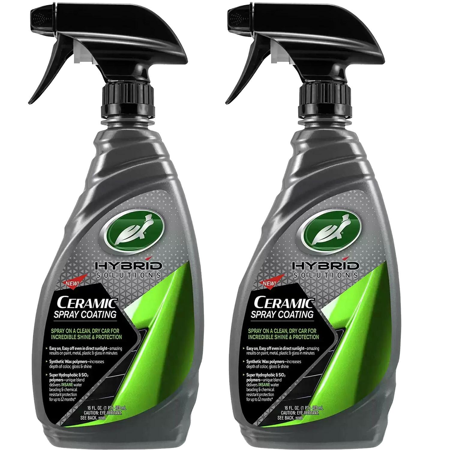 Turtle Wax 53409 Hybrid Solutions Ceramic Spray Coating 2 Pack for $25.37