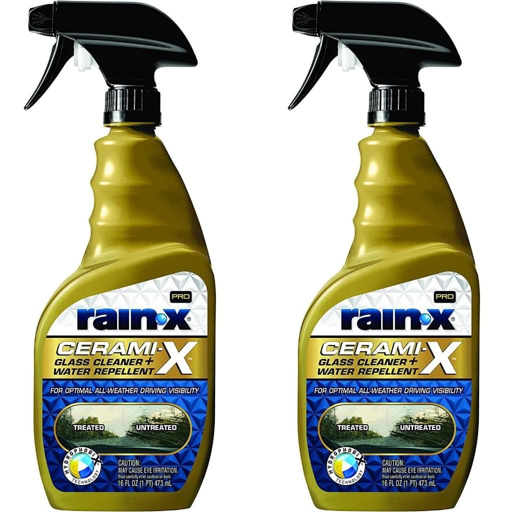 Rain-X 630178 Auto Car Cerami-X Glass Cleaner 2 Pack for $16.49