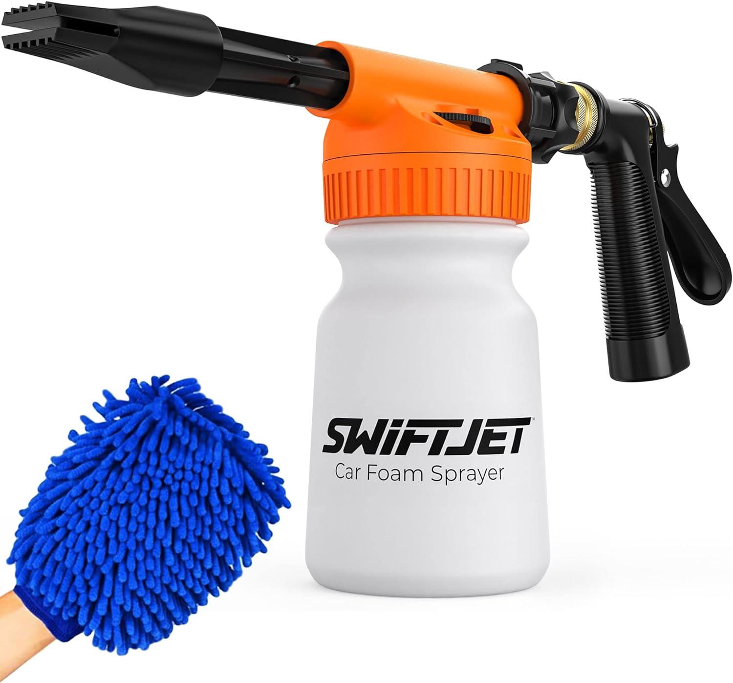 SwiftJet Car Wash Foam Gun with Mitt for $27.19 Shipped