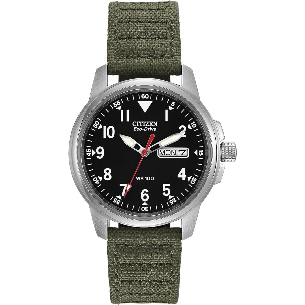 Citizen Eco-Drive Weekender Garrison Field Watch for $119