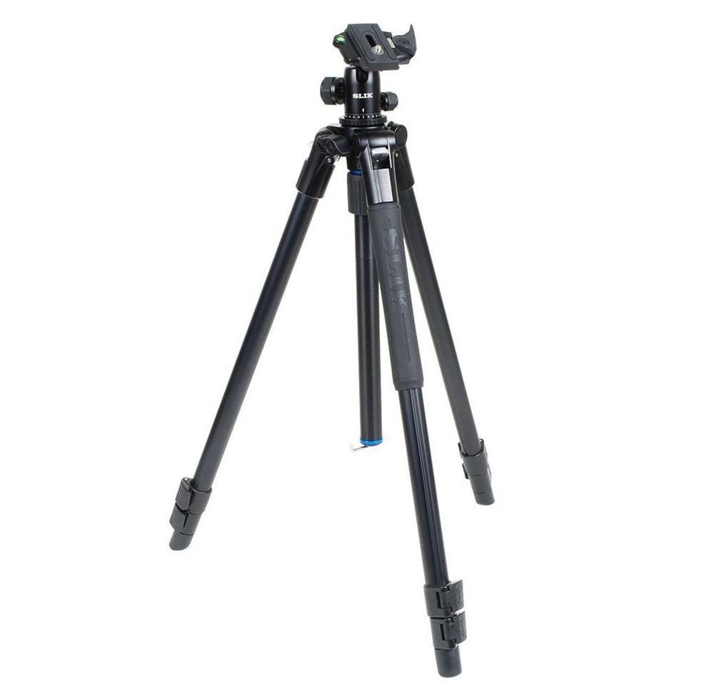 Slik Pro AL-323 BH4 3-Section Aluminum Tripod for $50